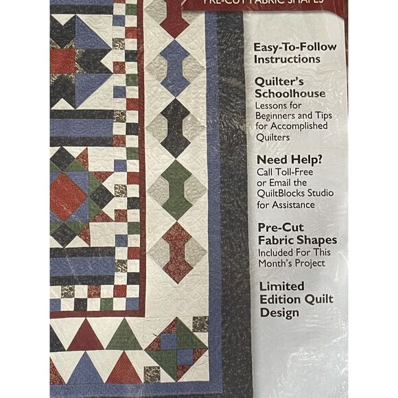 Jo-Ann Fabrics Threads of the Heartland Quilt Blocks Setting Kit Only. Month 12 - Picture 6 of 6